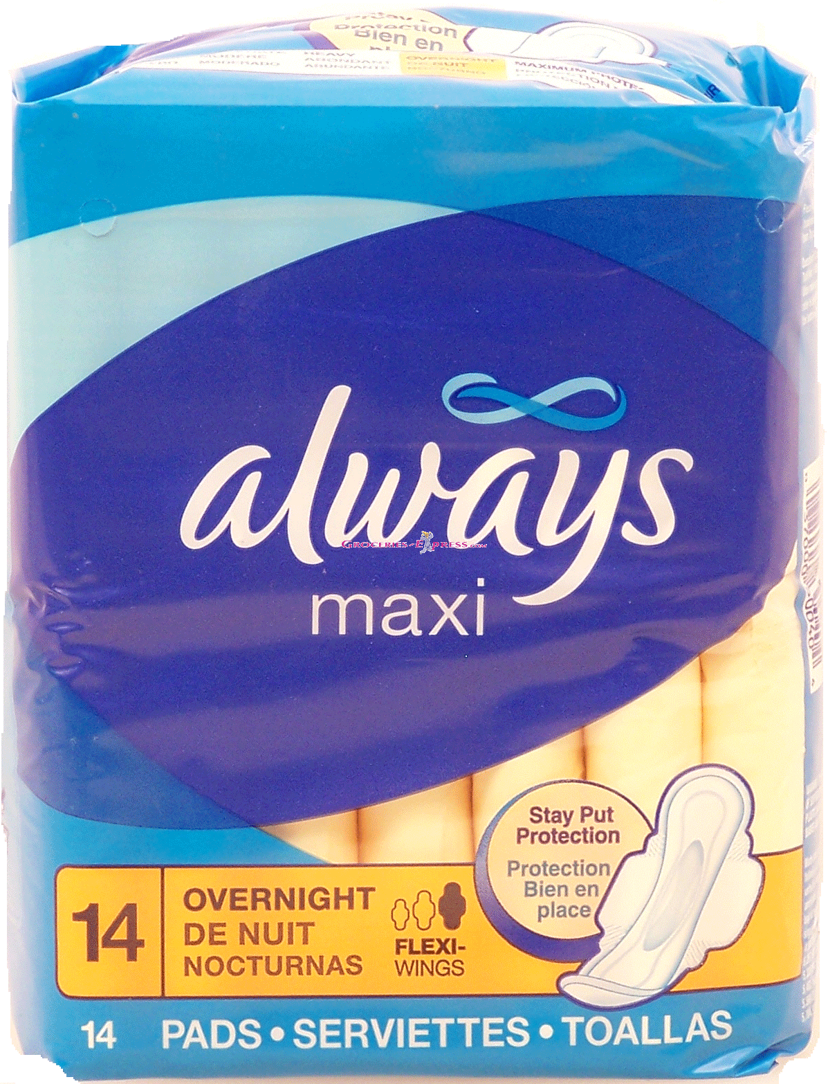 Always pads, overnight, flexi-wings Full-Size Picture